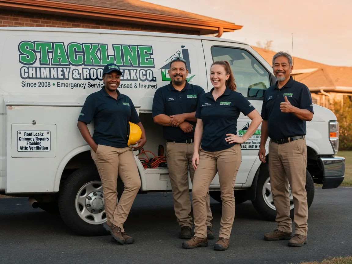 Chimney flashing repair company in Little Falls, MN